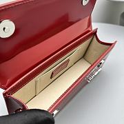 Jacquemus Chiquito Crossbody Bag Red Size 21x10x6CM - 5