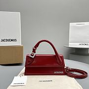 Jacquemus Chiquito Crossbody Bag Red Size 21x10x6CM - 4