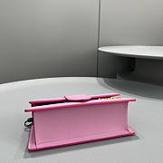 Jacquemus Crossbody Bag Pink JAQ2056 Size 18x6x7cm - 6