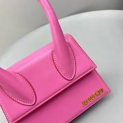 Jacquemus HandBag Black Pink Size 18x15.5x8cm - 2