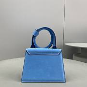 Jacquemus HandBag Black Blue Size 18x15.5x8cm - 6