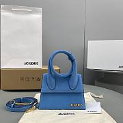 Jacquemus HandBag Black Blue Size 18x15.5x8cm - 5