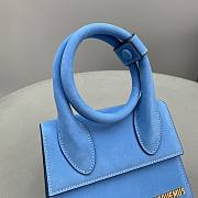 Jacquemus HandBag Black Blue Size 18x15.5x8cm - 4