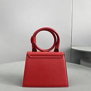 Jacquemus HandBag Red Size 18x15.5x8cm - 4