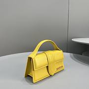 Jacquemus Crossbody Bag Yellow JAQ2056 Size 18x6x7cm - 6