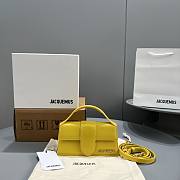 Jacquemus Crossbody Bag Yellow JAQ2056 Size 18x6x7cm - 3