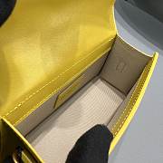 Jacquemus Crossbody Bag Yellow JAQ2056 Size 18x6x7cm - 2