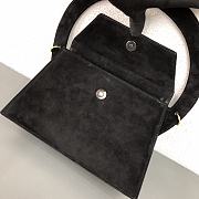Jacquemus HandBag Black 2100 Size 26.5x16.5x8cm - 5