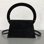 Jacquemus HandBag Black 2100 Size 26.5x16.5x8cm - 2