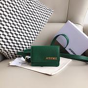 Jacquemus Le Cienture Bello Waist Bag Green Size 12x9x3cm - 2