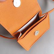 Jacquemus Le Cienture Bello Waist Bag Orange Size 12x9x3cm - 3