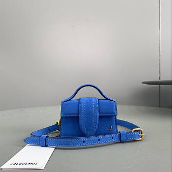 Jacquemus Mini Bag 2056 Blue Size 11x5x6.5cm