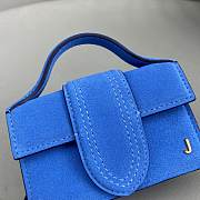 Jacquemus Mini Bag 2056 Blue Size 11x5x6.5cm - 3