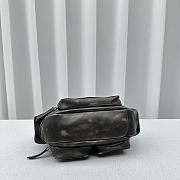 Miu Miu Nappa Leather Pocket Bag Coffee Size 21x6x12CM - 6