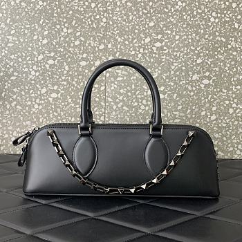 Valentino Crossbody Bags Black Size 34x11x8cm