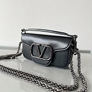 Valentino Garavani Mini Loco Black Size 20x11x5cm - 4