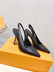 LV Sparkle Pump Black 6.5cm 9.5cm - 5