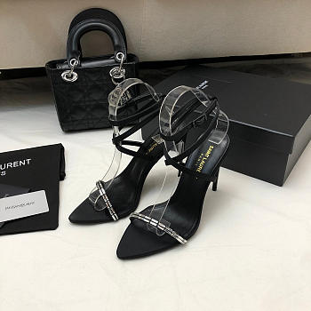 Saint Laurent High Heels MJ00321 Black 10.5cm