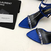 Saint Laurent High Heels MJ00321 Blue 10.5cm - 6