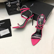 Saint Laurent High Heels MJ00321 Pink 10.5cm - 2