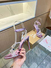 Christian Louboutin Heel Buterfly Purple 024#326 - 4