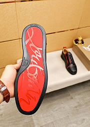 Christian Louboutin Fun Louis Junior Sneakers Black 063#326 - 5