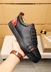 Christian Louboutin Fun Louis Junior Sneakers Black 063#326 - 4