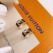 Louis Vuitton Earrings Black Gold 73 - 3