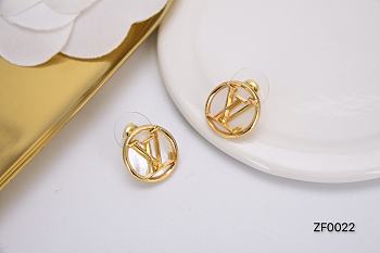 Louis Vuitton Earrings Gold 132