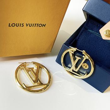 Louis Vuitton Earrings Gold AA163