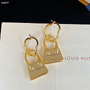 Louis Vuitton Earrings Gold Bag 06 - 4