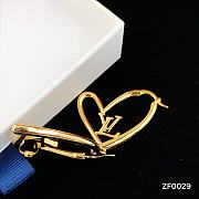 Louis Vuitton Earrings Gold Heart 25 - 4