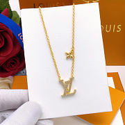 Louis Vuitton Necklace Gold 046#307 - 4