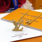 Louis Vuitton Necklace Gold 046#307 - 2