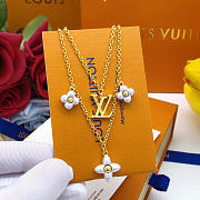 Louis Vuitton Necklace Gold 047#307 - 2