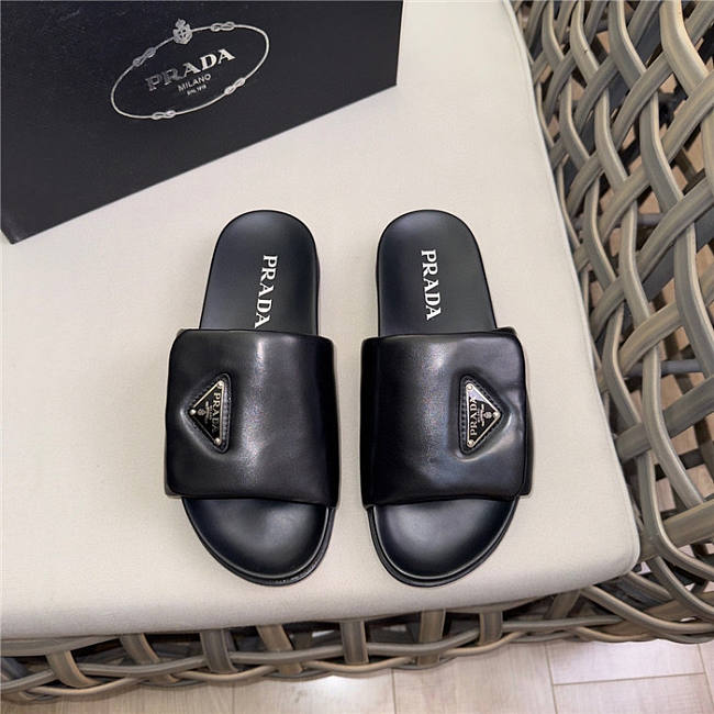 Comprar Prada Slide Soft Acolchoada Black - 1
