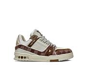 Louis Vuitton LV Trainer Sneaker White Brown 1AD7S9 - 1