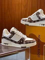 Louis Vuitton LV Trainer Sneaker White Brown 1AD7S9 - 4