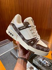 Louis Vuitton LV Trainer Sneaker White Brown 1AD7S9 - 3