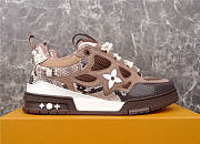 Louis Vuitton Skate Sneaker Brown Snakeskin 1ABMG6 - 6