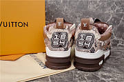 Louis Vuitton Skate Sneaker Brown Snakeskin 1ABMG6 - 5
