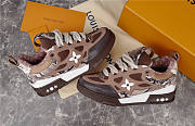 Louis Vuitton Skate Sneaker Brown Snakeskin 1ABMG6 - 4