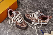 Louis Vuitton Skate Sneaker Brown Snakeskin 1ABMG6 - 2