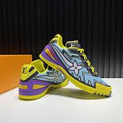 LV SPRINT SNEAKER BLUE GREEN 1A98ZF - 5