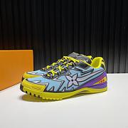 LV SPRINT SNEAKER BLUE GREEN 1A98ZF - 4