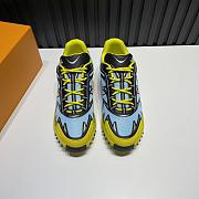 LV SPRINT SNEAKER BLUE GREEN 1A98ZF - 2