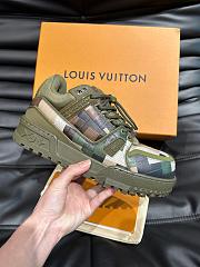 LV Trainer Maxi Sneaker Green Damoflage Damier 1ACNCZ - 2