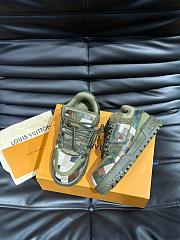 LV Trainer Maxi Sneaker Green Damoflage Damier 1ACNCZ - 5