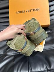 LV Trainer Maxi Sneaker Green Damoflage Damier 1ACNCZ - 6