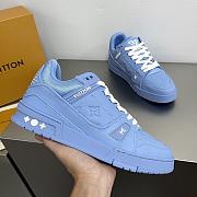 LV Trainer Sneaker Blue 1AARFR - 2